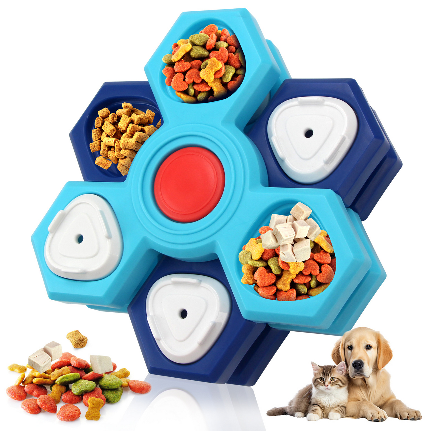 The Brain Snack — Treat-Dispensing Puzzle Toy