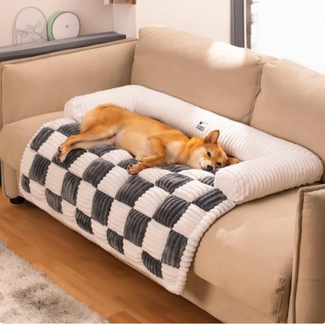 The Hibernation Station — Extra-Thick Plush Pet Bed