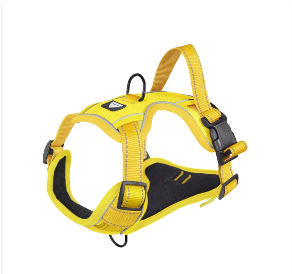 The Glow Getter — Reflective Dog Harness for Night Walks