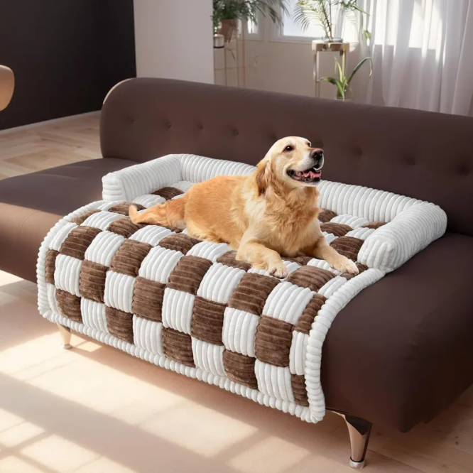 The Hibernation Station — Extra-Thick Plush Pet Bed
