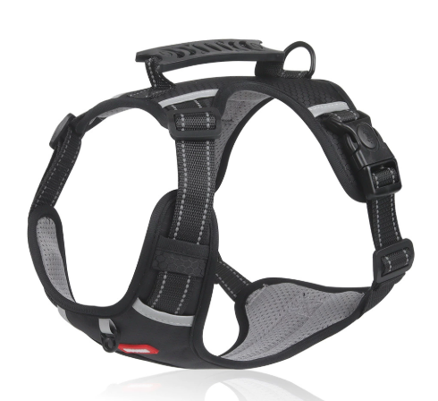 The Glow Getter — Reflective Dog Harness for Night Walks