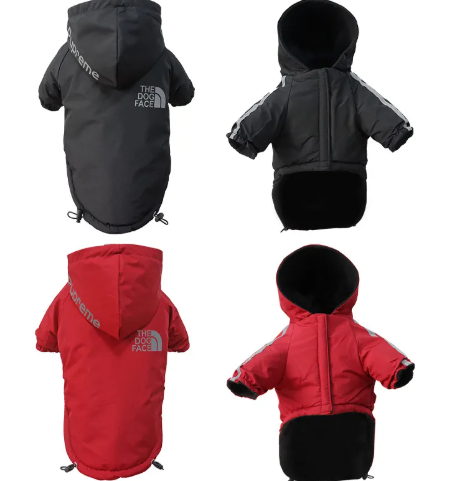 The Toasty Trotter — Velvet-Lined Winter Dog Jacket