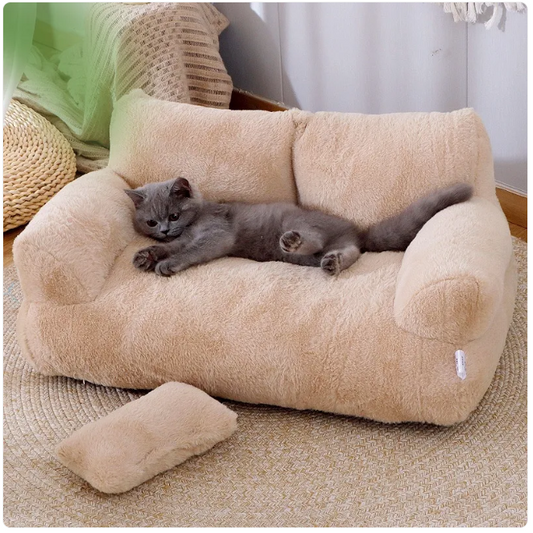 The Cloud Nine Sofa Bed — Plush Bed for Cats & Small Dogs