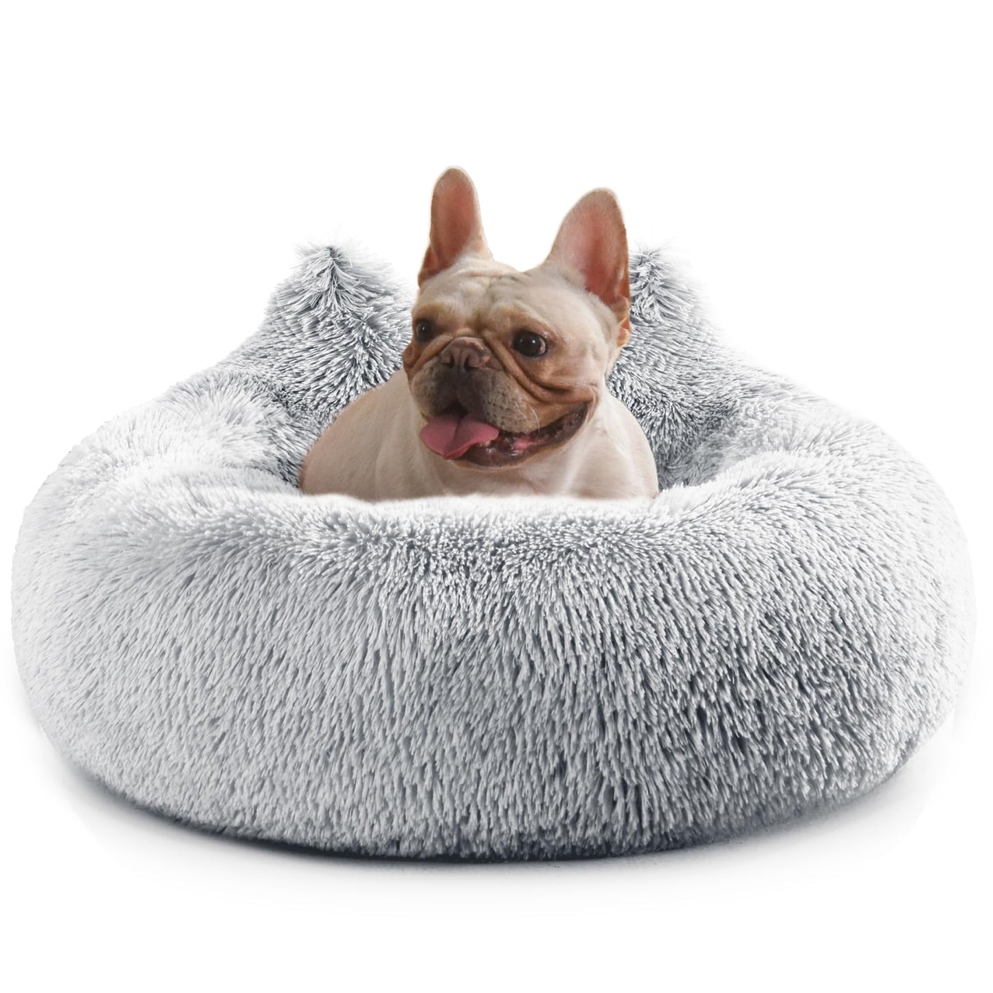 The Marshmallow — Calming Donut Bed for Anxious Dogs