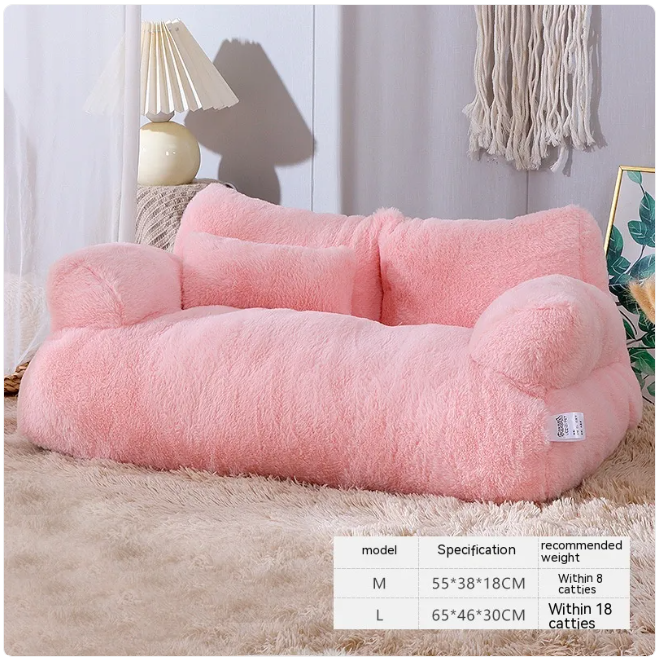 The Cloud Nine Sofa Bed — Plush Bed for Cats & Small Dogs