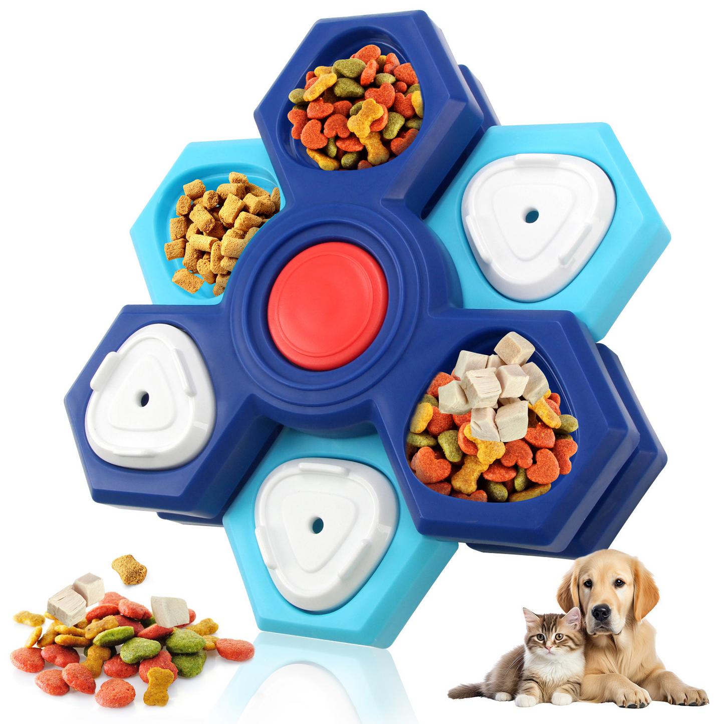 The Brain Snack — Treat-Dispensing Puzzle Toy