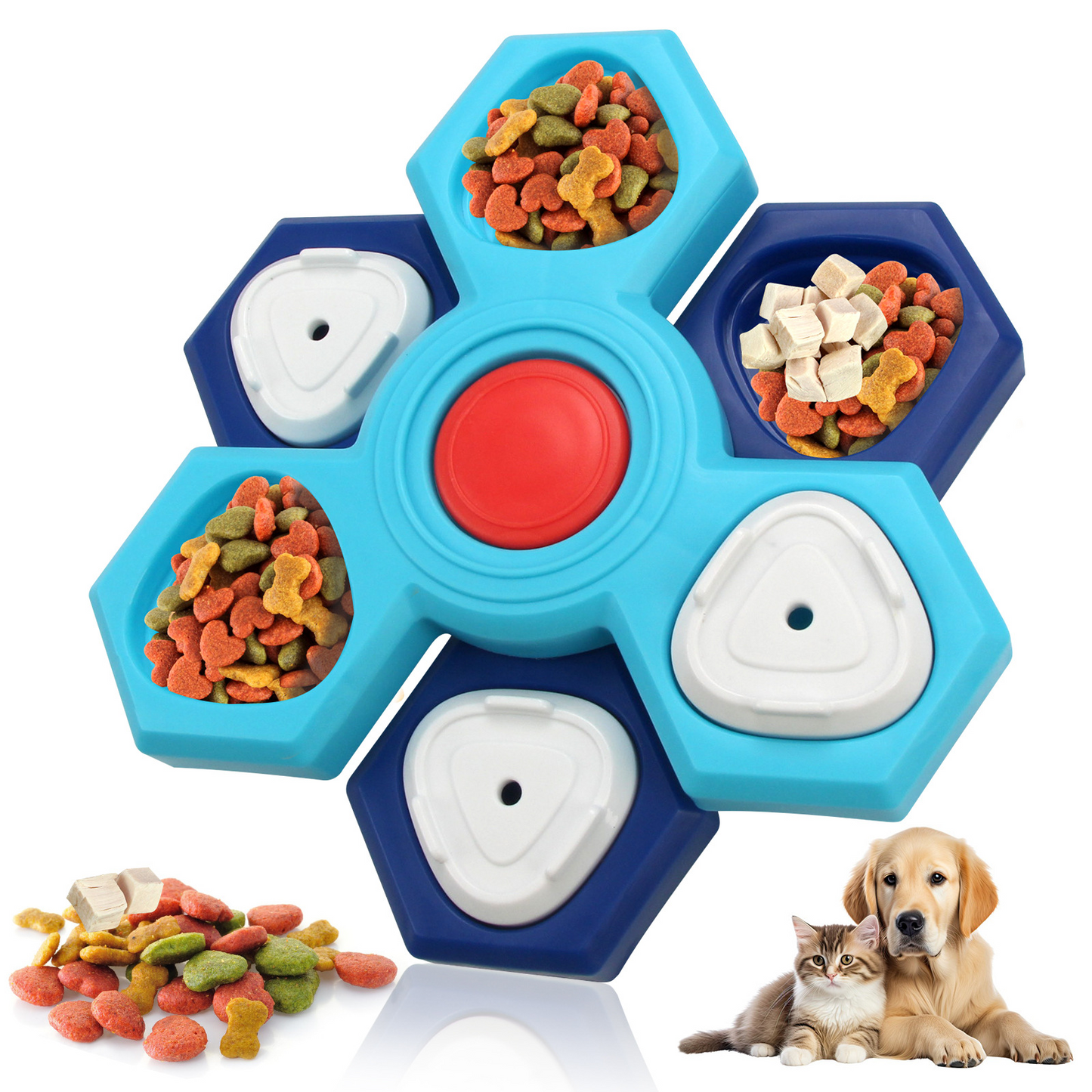 The Brain Snack — Treat-Dispensing Puzzle Toy